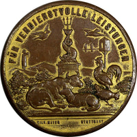 GERMANY BRONZE MEDAL AGRICULTURAL FESTIVAL AT PASSAU 34mm  (18 370)