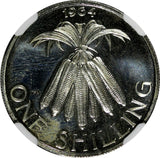 Malawi PROOF 1964 1 Shilling NGC PF65 CAMEO Mintage-10,000 KM# 2 (024)