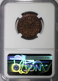 ROMAN Maximinus II AD 310-313 Bi Redused Nummus / GENIUS NGC (206)