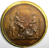 AUSTRIA 1887 Medal by A.Scharff. Theodor von Sickel (1826-1908) 59mm Hauser 7861