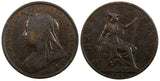 Great Britain Victoria Bronze 1899 1/2 Penny  KM# 789 (20 594)