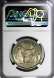 Ireland Republic Copper-Nickel 1964 1/2 CROWN Horse NGC MS64+ GEM BU KM# 16a (7)
