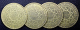 Morocco Mohammed V AH1365 (1945) 5 Francs VF-XF RANDOM PICK (1 Coin)Y# 43  (543)