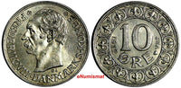 Denmark Frederik VIII Silver 1912 10 Ore LAST DATE Ch.UNC KM# 807 (15 019)