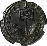 Roman Empire Constantine I AD 307-337 AE3 BI Nummus NGC  XF (007)