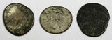 CAMBODIA  ND 1847 LOT OF 3 2 Pe, 1/2 Fuang and 1 Fuang KM#32.1 and KM#11 (4953)