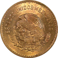 Mexico Bronze 1953 5 Centavos aUNC/UNC Toned KM# 424 RANDOM PICK (1 Coin) (64)
