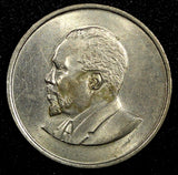 KENYA Mzee Jomo Kenyatta Copper-Nickel 1966 50 Cents UNC KM# 4 (24 123)