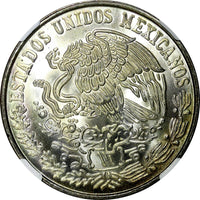 Mexico ESTADOS UNIDOS MEXICANOS Silver 1978 Mo 100 Pesos NGC MS66 KM# 483.2 (4)