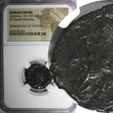 ROMAN.Gallienus AD 253-268  BI Double-Denarius / Rev. Mars NGC (082)