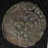France Dombes Pierre II of Bourbon (1482-1503) 1 Denier Divo Dombe# 23 (465)