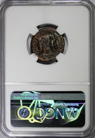 Roman Empire Maximian,AD 286-310 BI Aurelianianus/Victory From Jupiter NGC AU(9)