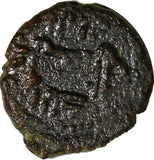 SICILY Italian states William II (1166-1189) AE 1 Follaro Lion Biaggi-1232 (40)