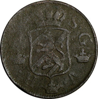 SWEDEN Adolf Frederick 1759 2 Ore,S.M Low Mintage:352,000 SCARCE KM#461(15 063)