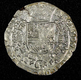 Spanish Netherlands FLANDERS Albert Isabella Silver 1598-1621 1/4 Patagon KM#15