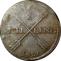 Sweden Carl XIV Johan Copper 1827 1/2 Skilling Mintage-800,000 KM# 596 (21 018)