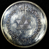 CANADA Silver PROOF MEDAL 1867-1967 Centennial of Canadian Confederation 36.4mm