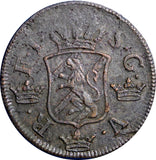 SWEDEN Frederick I 1749 2 Ore,S.M Low Mintage:313,000 Avesta Mint KM# 437 (2515)