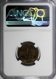 ROMAN Licinius I  AD 308-324 BI Reduced Nummus /JUPITER EAGLE NGC  (010)