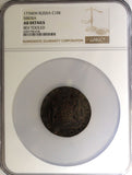 Russia-Siberia Copper 1776 KM 10 Kopecks NGC AU DETAILS Suzun Mint SCARCE C#6(8)