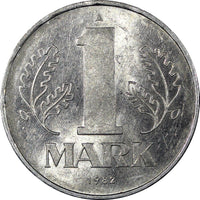 Germany - Democratic Republic Aluminum 1982 A Mark aUNC KM# 35.2 (334)