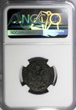 Russia Catherine II Silver 1784 SPB 20 Kopeks NGC VF Details Toned C# 63c (013)