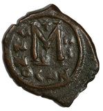 Byzantine.Heraclius 610-641AD AE Follis Constantinople 10,38g.Sear#804