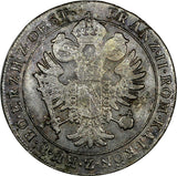Italian States GORIZIA Francis II 1802 A 15 Soldi Toned XF Condition KM# 48 (52)