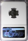 Roman Constantinian AD 330-340 AE3/4 NUMMUS NGC MS  Constantinopolis/Victory (1)