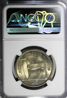 Ireland Republic Copper-Nickel 1964 1/2 CROWN Horse NGC MS64 GEM BU KM# 16a (40)