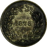 DENMARK MEDAL 1875 FOLHETS KAERLIGHED MIN BELONGING FULL OF LOVE MY REWARD (375)