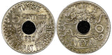 Tunisia Muhammad V AH1338  1920 A 5 Centimes Paris Mint UNC Toning KM# 242 (484)
