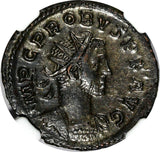 ROMAN EMPIRE,Probus,AD 276-282 BI Aurellanianus / Virtus  NGC Ch AU (021)