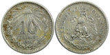 Mexico ESTADOS UNIDOS MEXICANOS Silver 1905 M 10 Centavos KM# 428 (22 399)