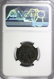 ROMAN Probus,AD 276-282 BI Aurellanianus Silvered / Felicitas  NGC Ch AU (028)