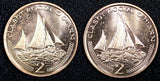 Isle Of Man Elizabeth II 2002 2 Pence GEM BU KM# 1037 RANDOM PICK  (1 Coin) (97)