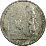 Germany - Third Reich Silver 1935 A 5 Reichsmark Berlin Mint KM# 86 (22 306)