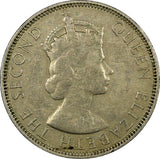 Malaya & British Borneo Elizabeth II Copper-Nickel 1954 50 Cents KM# 4.1 (561)