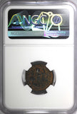 ROMAN Licinius I AS CAESAR AD 308-324 BI REDUCED NUMMUS /JUPITER NGC (039)