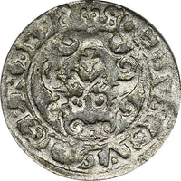 Poland.Riga.Sigismund III (1587-1632). Silver 1598 Solidus 1,03g.18mm