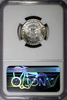 Morocco Mohammed V Silver AH1372//1953 100 Francs NGC MS66 Toned Y# 52 (020)