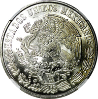 Mexico ESTADOS UNIDOS MEXICANOS Silver 1978 Mo 100 Pesos NGC MS65 GEM KM# 483.2