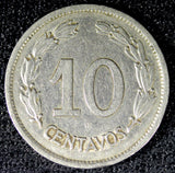 Ecuador 1937  HF 10 Centavos 1 YEAR TYPE KM# 76 (22 991)