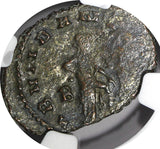 ROMAN.Gallienus AD 253-268  BI Double-Denarius / Rev. Abundantia  NGC (015)