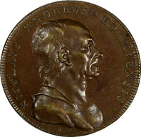 SWEDEN Bronze Numismatic Medal NICOLAVS.KEDERUS. HOLMIENSIS 32mm aUNC (17 790)