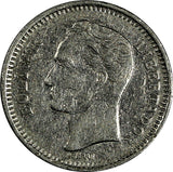 Venezuela Nickel 1965 50 Centimos Minted in the United Kingdom Y# 41 (18 606)