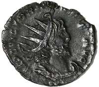 Roman Empire - Victorinus 269-271 AD AE Antoninianus "INIVCTVS Sol Walking,Star