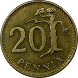 Finland 1963 S 20 Pennia FIRST YEAR FOR THIS TYPE KM# 47