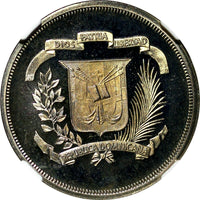 DOMINICAN REPUBLIC PROOF 1978 5 Centavos NGC PF67 UC MINTAGE-5,000 Coins KM# 49