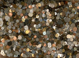 Lot of 1 Lb Pound Better Value of World Foreign Coins Unsearched Free shipping !